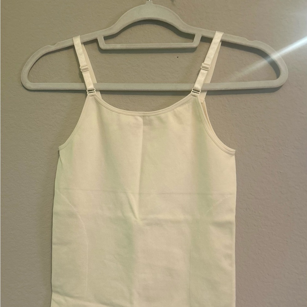 NWOT Shapermint Essentials Cream Shapewear Tank Top
